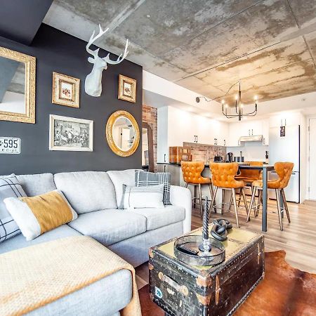 Quebec, Rustique Chic En Ville, Piscine Sur Le Toit Pour 2 A 6 Invites Экстерьер фото