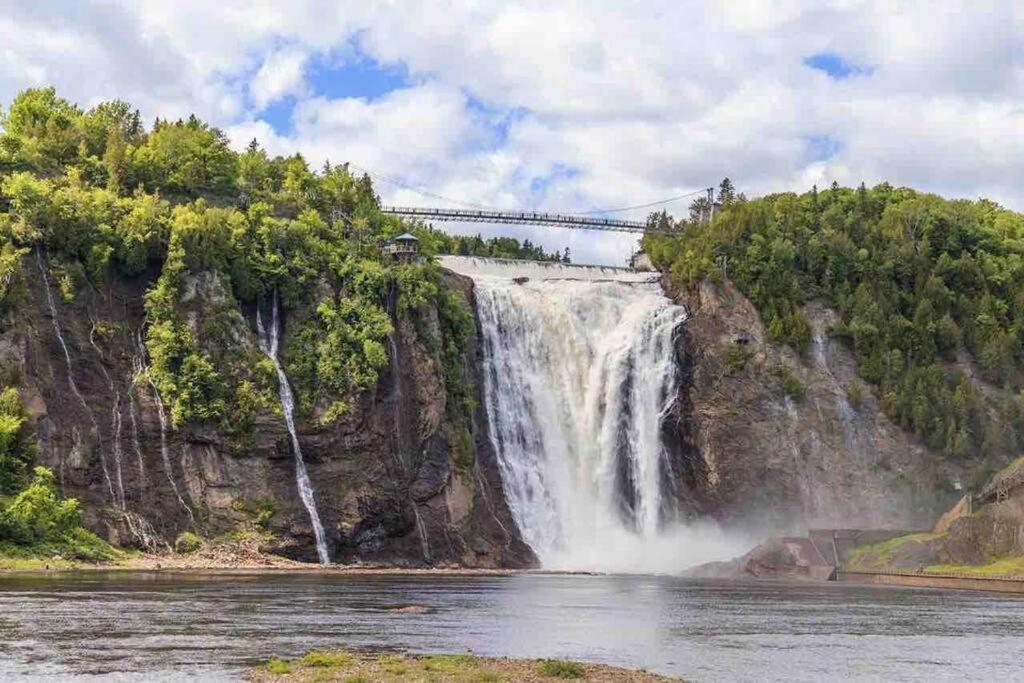 Quebec, Rustique Chic En Ville, Piscine Sur Le Toit Pour 2 A 6 Invites Экстерьер фото