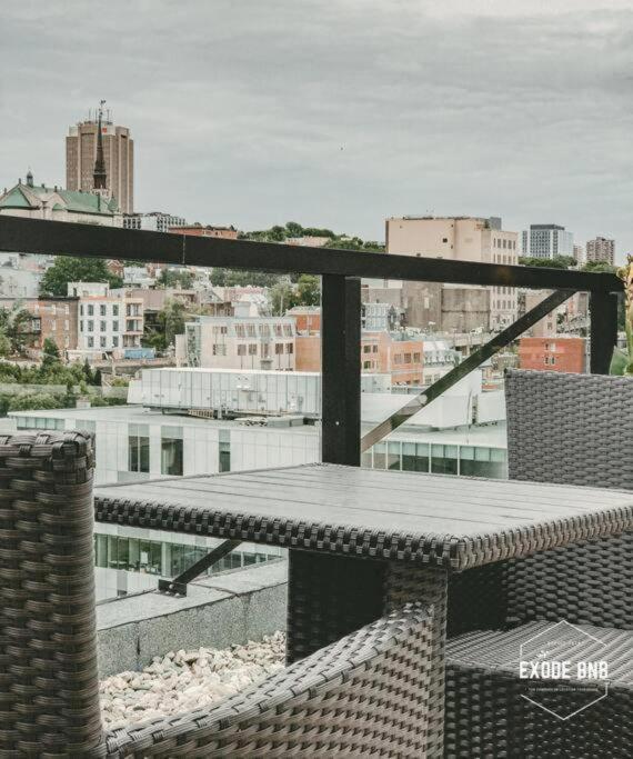 Quebec, Rustique Chic En Ville, Piscine Sur Le Toit Pour 2 A 6 Invites Экстерьер фото