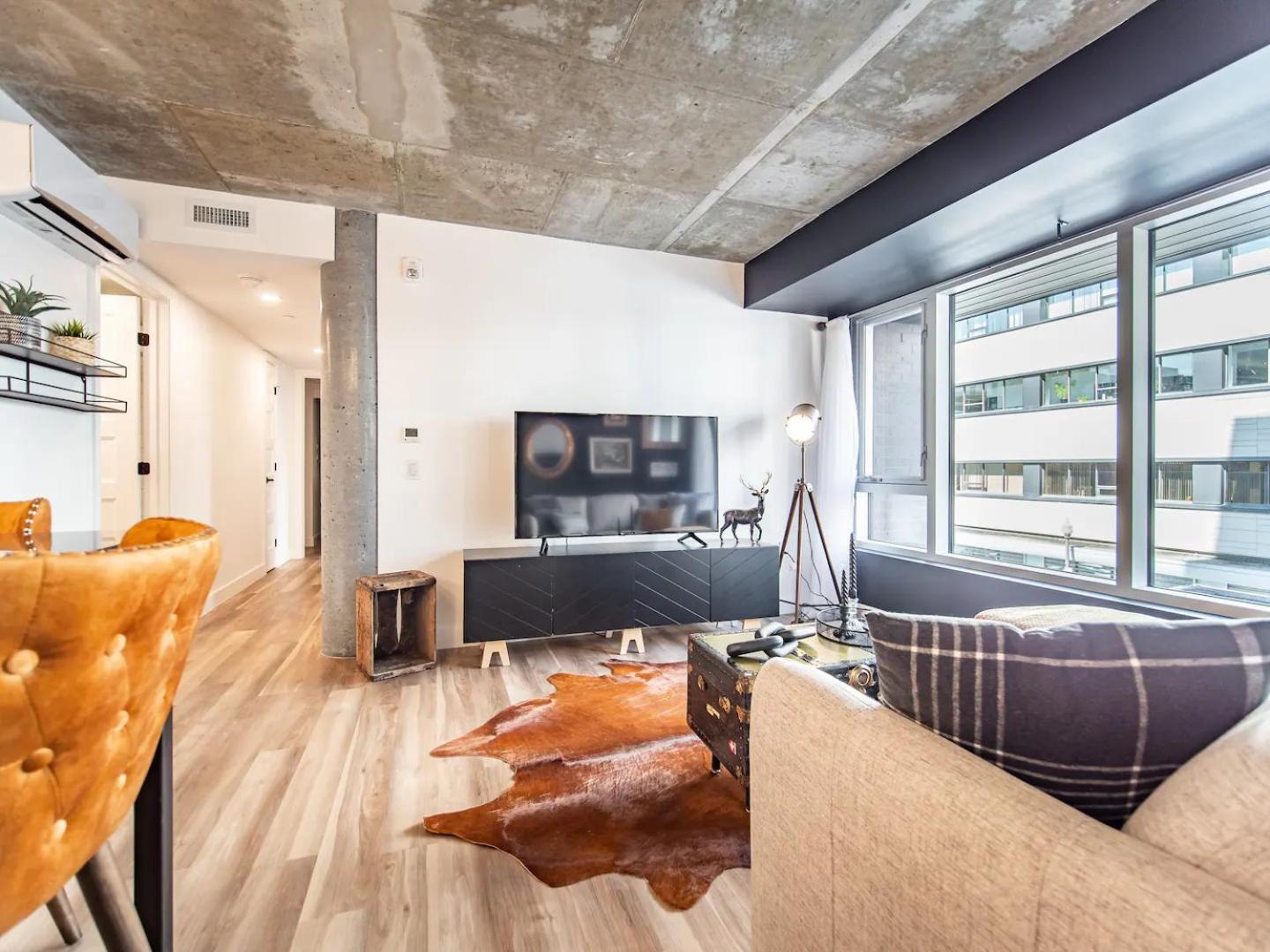 Quebec, Rustique Chic En Ville, Piscine Sur Le Toit Pour 2 A 6 Invites Экстерьер фото