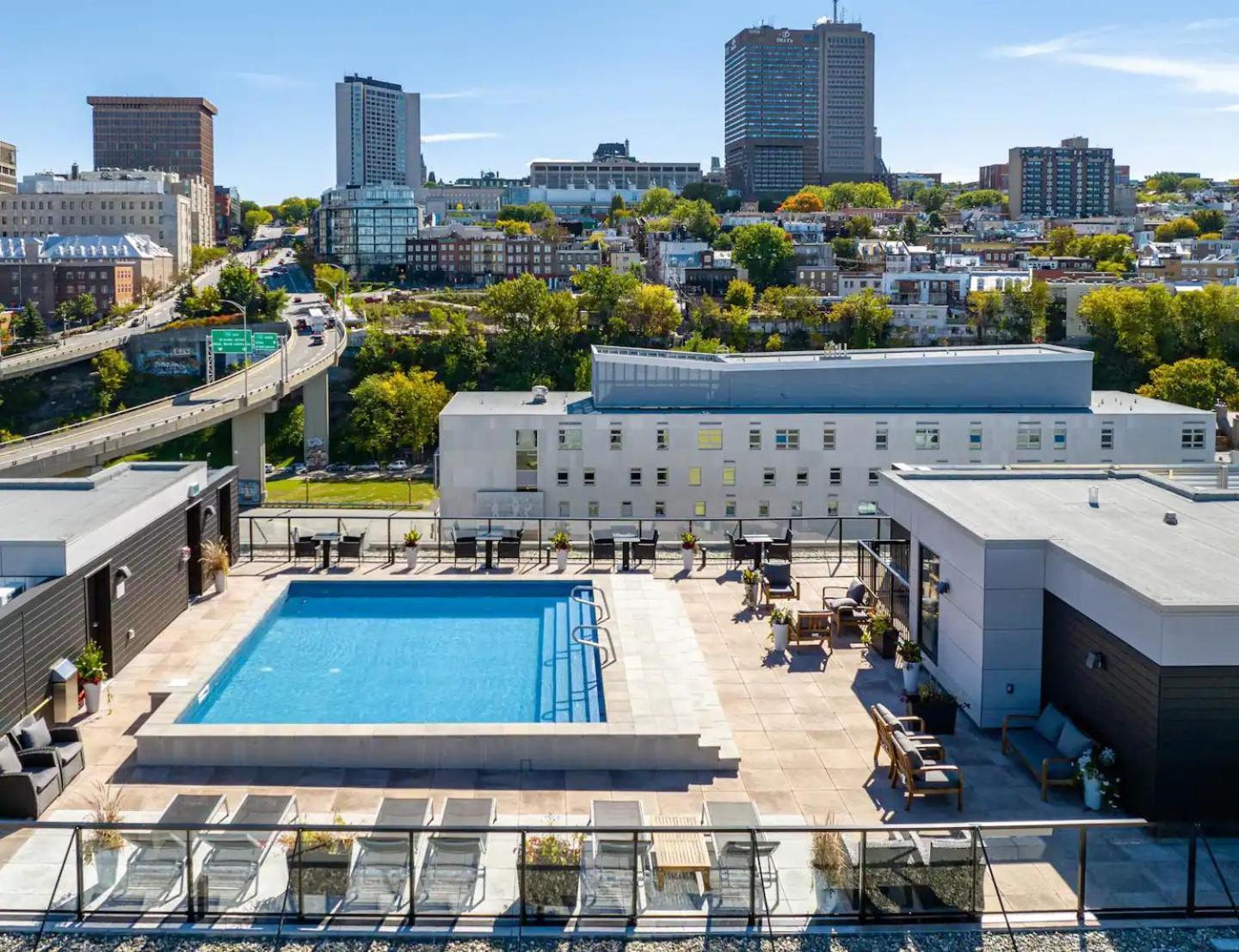 Quebec, Rustique Chic En Ville, Piscine Sur Le Toit Pour 2 A 6 Invites Экстерьер фото